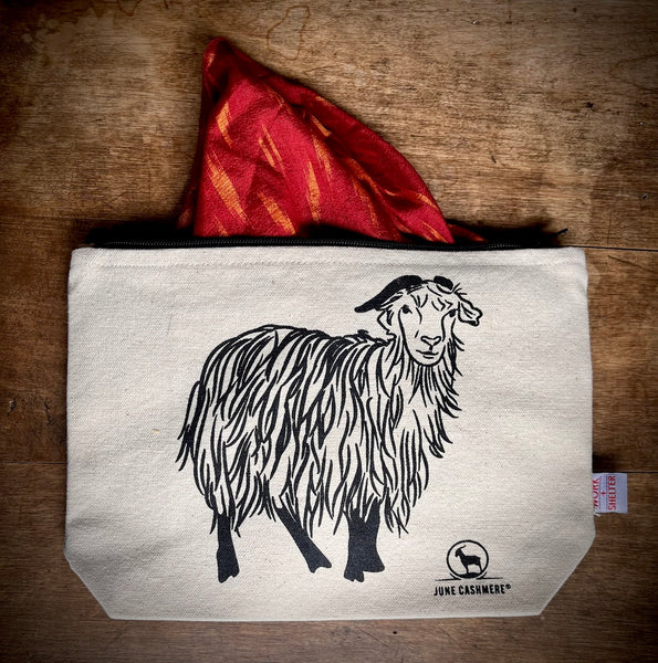 June Cashmere Knitting Accessory Bag