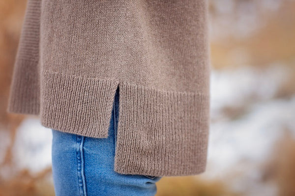Morgan Vest - a classic knit for cashmere yarn