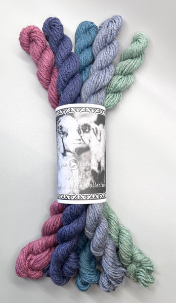 100% Cashmere Yarn Mini Skeins in DK Weight