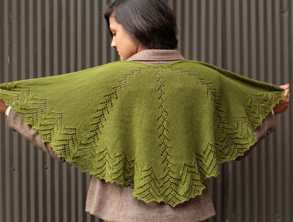 Archa Shawl by Nim Teasdale