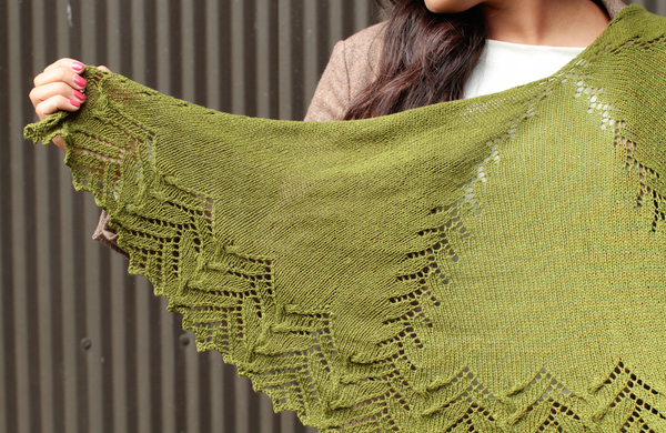 Archa Shawl by Nim Teasdale