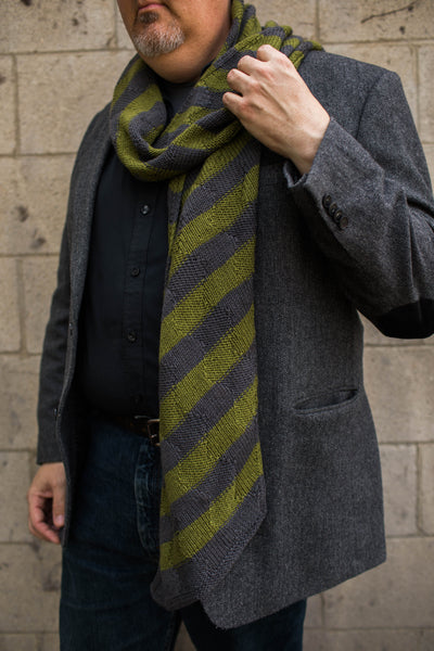Flaneur Scarf by Elizabeth Elliott