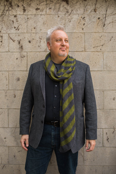 Flaneur Scarf by Elizabeth Elliott