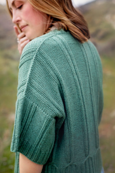 Crosswater Kit- A Short Sleeved Cardigan by Tayler Harris