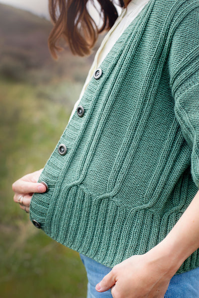 Crosswater Kit- A Short Sleeved Cardigan by Tayler Harris