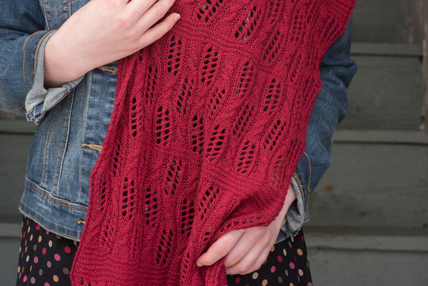 June Cashmere, shawl pattern, 100% cashmere, spring wear cashmere, Lace weight yarn, Gale Zucker