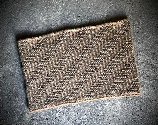 The Ronald Charles Cowl knitting pattern