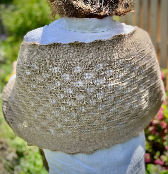 Marigold - A Lacy Cashmere Stole Knitting Kit