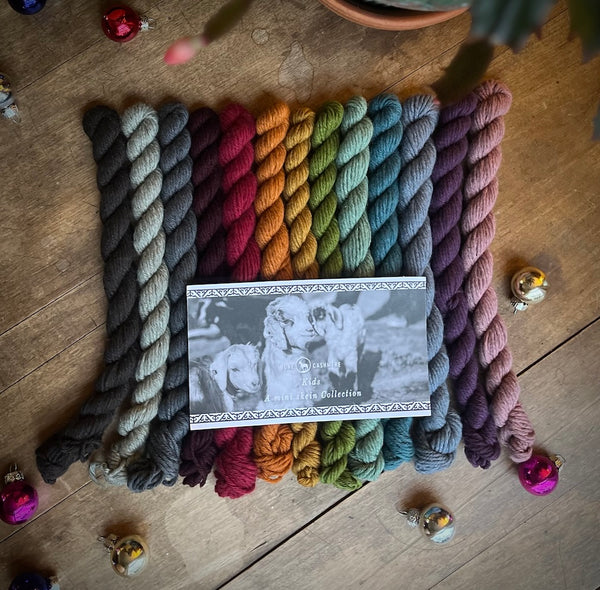 DK cashmere mini skeins