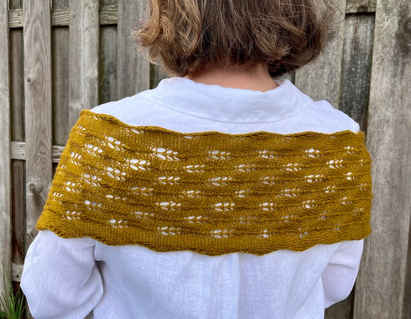 Marigold - A Lacy Cashmere Stole Knitting Kit