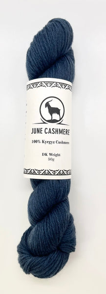 Cashmere Yarn - DK weight in marine color