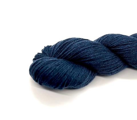 Marine Fingering Weight Cashmere Yarn