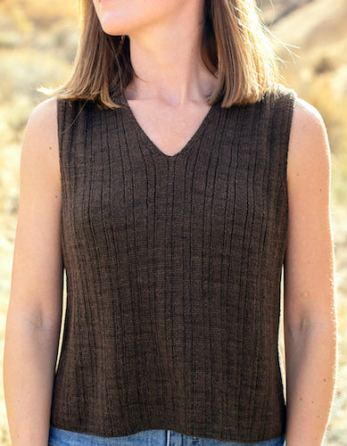 June Cashmere KAL of Millcreek Tank