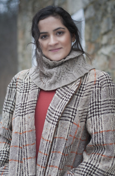 Cabled Cowl Knitting Pattern by Tanis Gray