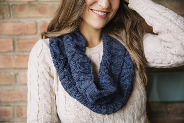 Cabled Cowl Knitting Pattern by Tanis Gray