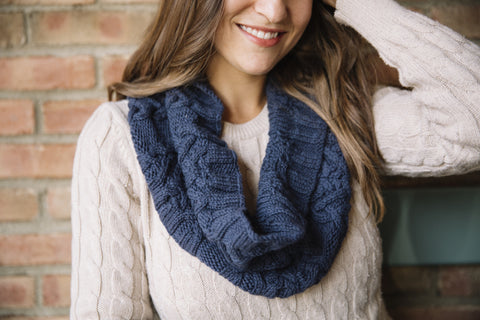 Cabled Cowl Knitting Pattern by Tanis Gray