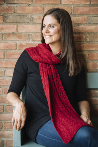 Unisex Scarf Pattern - His or Her Scarf by Kirsten Kapur