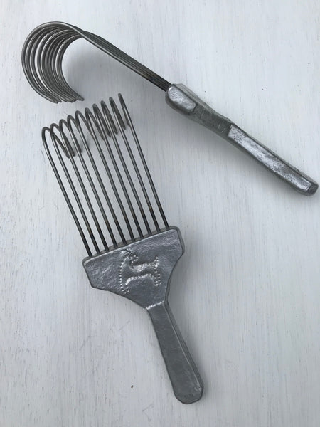 Fiber Collection Comb-Duralumin