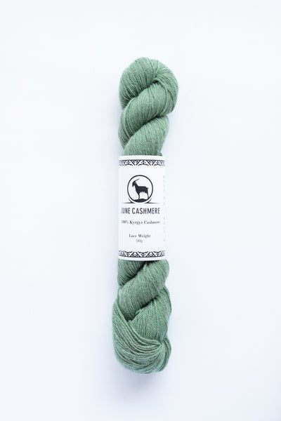 Sea Glass Fingering Weight Cashmere Yarn