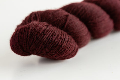 Black Cherry Fingering Cashmere Yarn