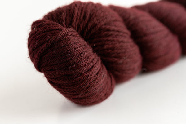 Black Cherry DK Cashmere Yarn