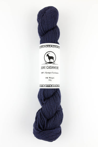 Indigo DK weight Cashmere Yarn