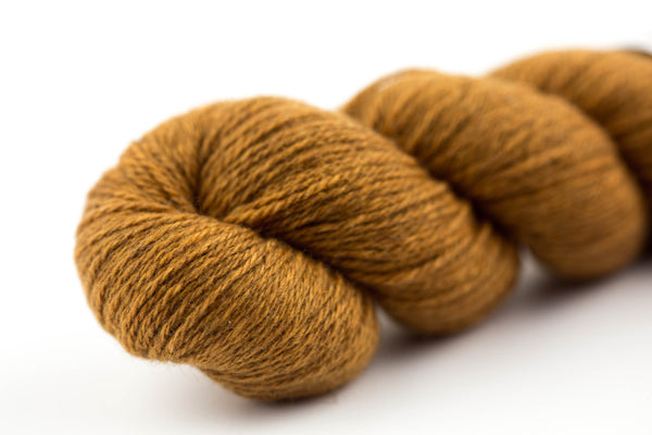 Curry Fingering Cashmere Yarn