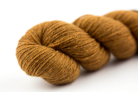 Curry Fingering Cashmere Yarn
