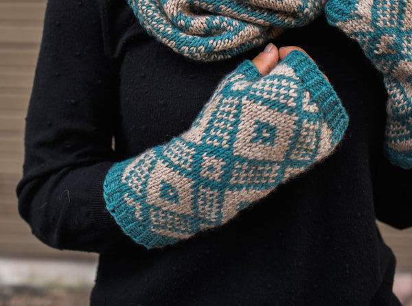 Shyrdak Mitts & Cowl Pattern