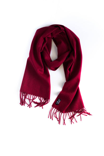 EU WS Woven Scarf - Scarlet