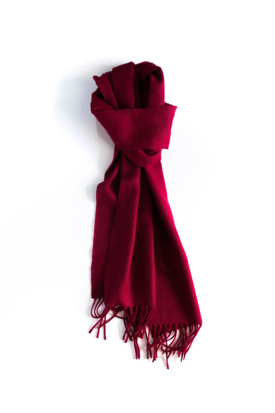 Woven scarf - Scarlet