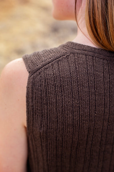 A classic cashmere tank - Millcreek Ribbed Tank