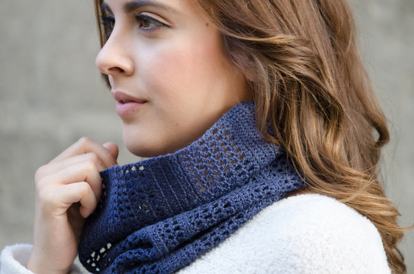 Strata Crochet Cowl by Shibaguyz Designz